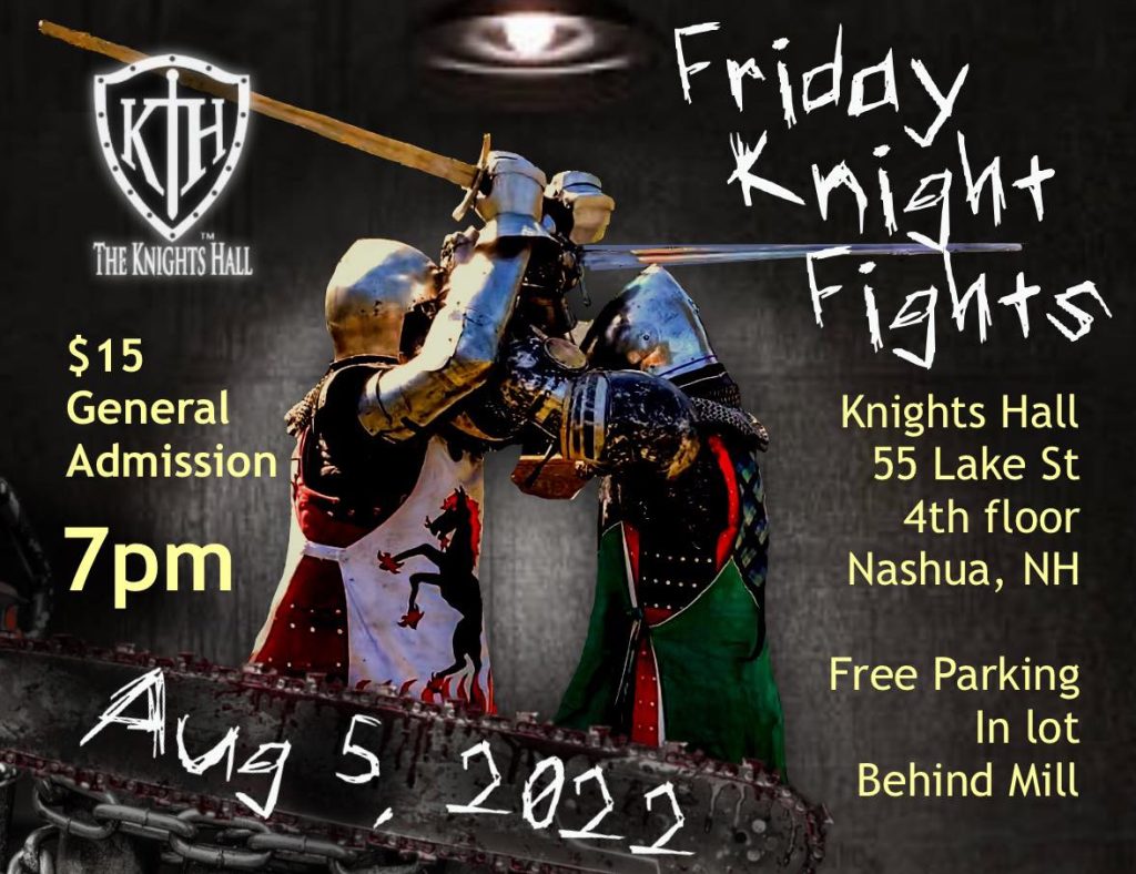 Friday Knight Fights The Knights Hall July 20, 2022